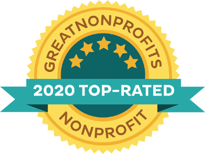 Animal Guardian Network Great Non Profits 2020 Top-Rated Award Badge